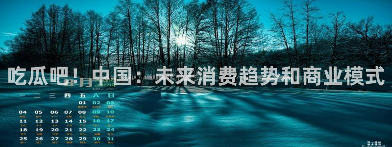 豆瓣自由吃瓜基地：吃瓜吧！中国：未来消费趋势和商业模式